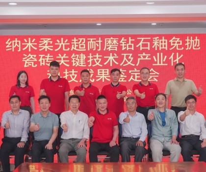 中國瓷磚增長王，自研納米柔光超耐磨新技術，引領全球一流水平