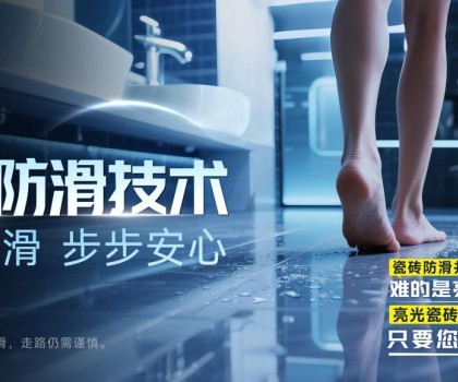 全新黑科技｜歐神諾鏡面防滑技術，讓您的家更安全！